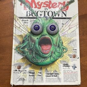 Mystery in Bugtown Eyeball Animation Book by William Boniface